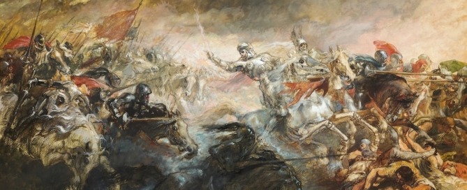 A Battle Scene Painting, One of the Things Against Home Vastu